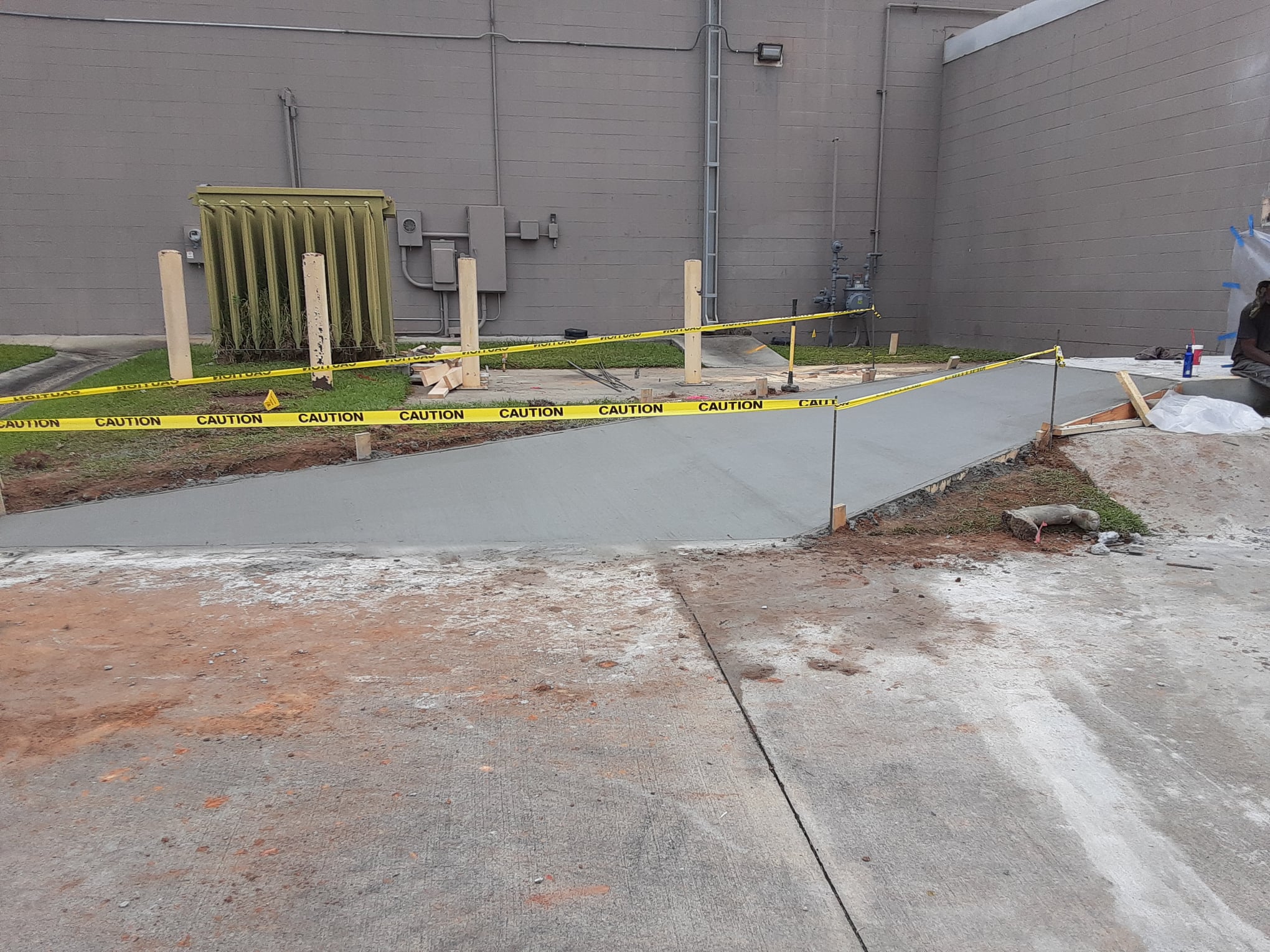 Concrete Pathway Construction