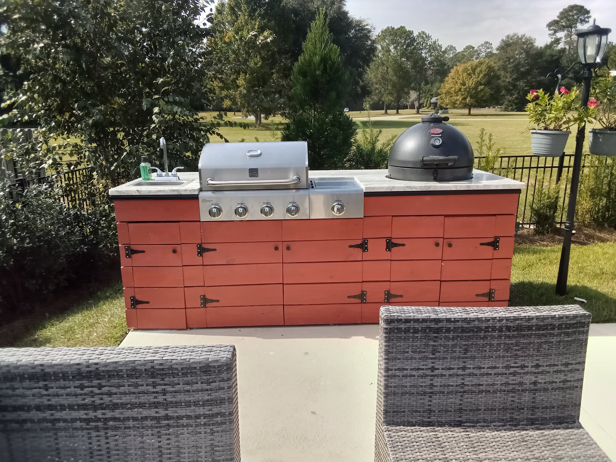Outdoor Kitchen Setup