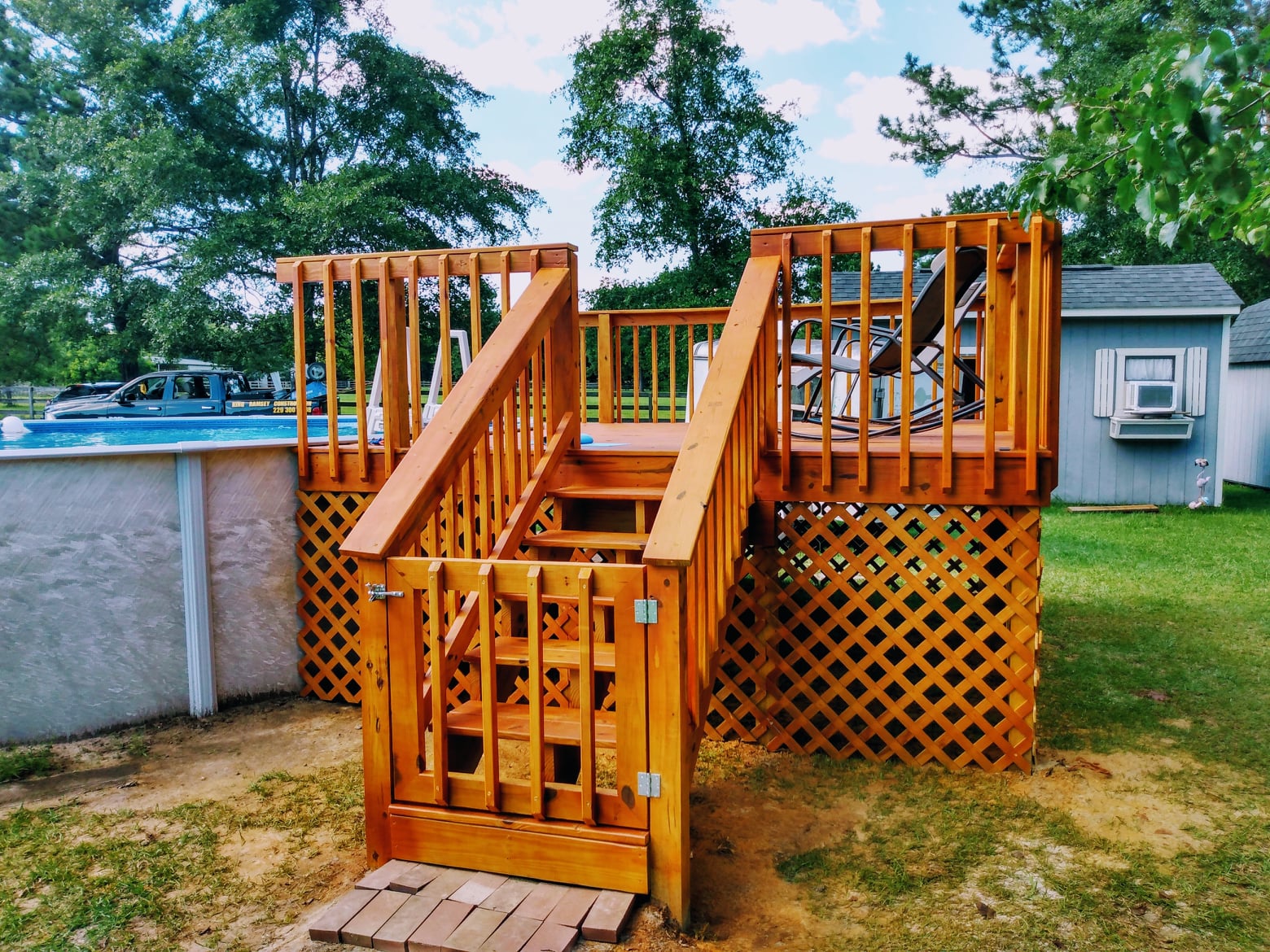 Pool Deck Construction